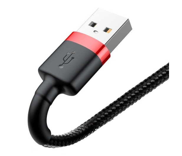 BASEUS USB-Lightning Cafule 2M czarno-czerwony - 1094251 - zdjęcie 5